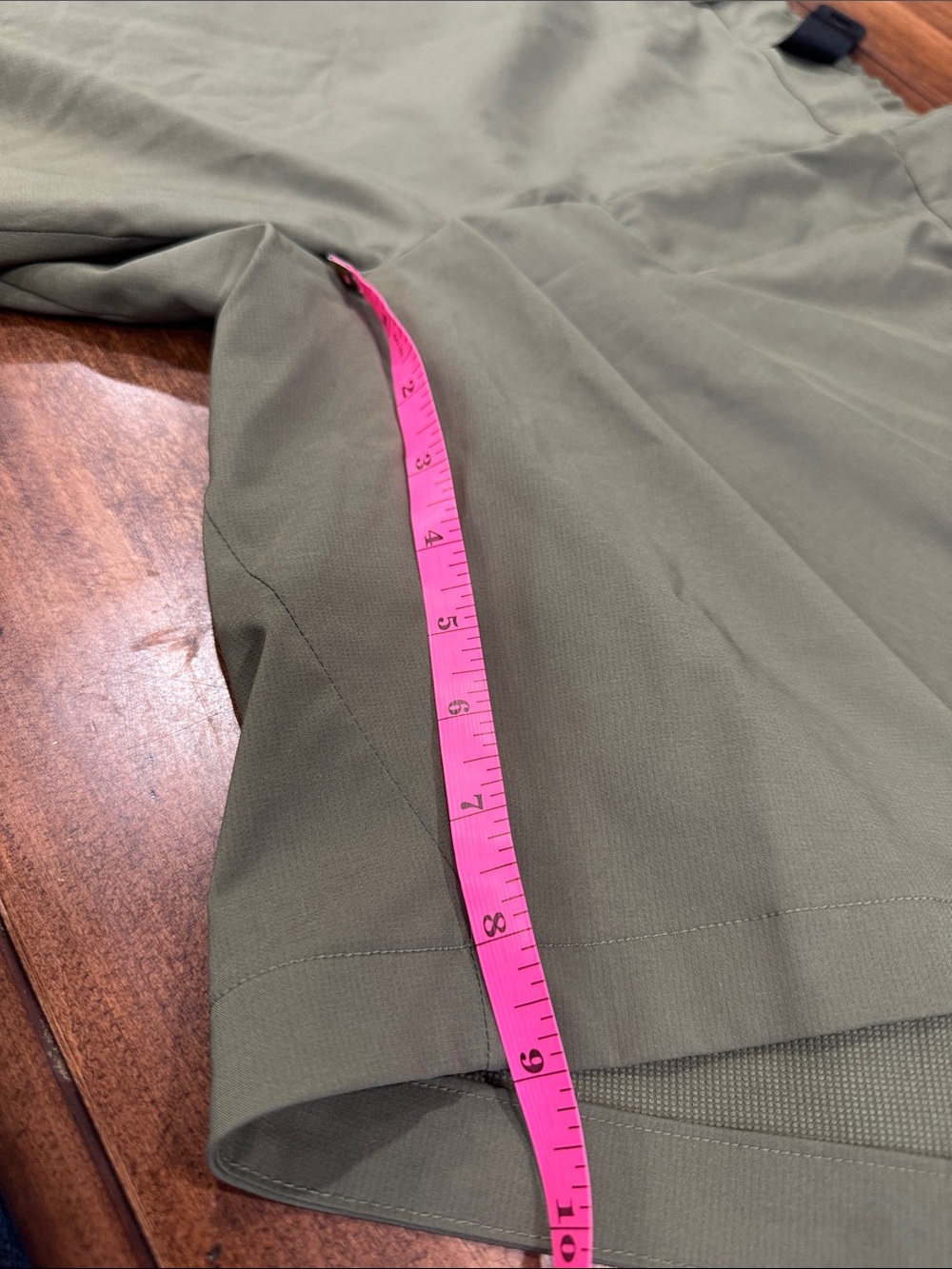 adidas Terrex Olive Green Outdoor Hybrid Shorts - Picture 6 of 10